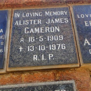 CAMERON Alister James 1909-1976