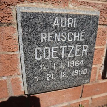 COETZER Adri Rensche 1964-1990