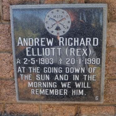 ELLIOTT Andrew Richard 1903-1990
