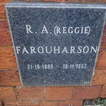 FARQUHARSON R.A. 1898-1957