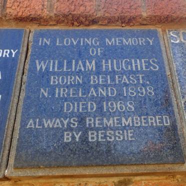 HUGHES William 1898-1968