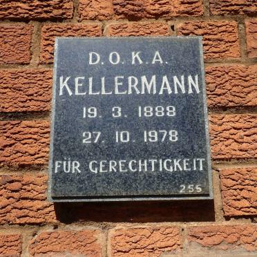 KELLERMAN D.O.K.A 1888-1978