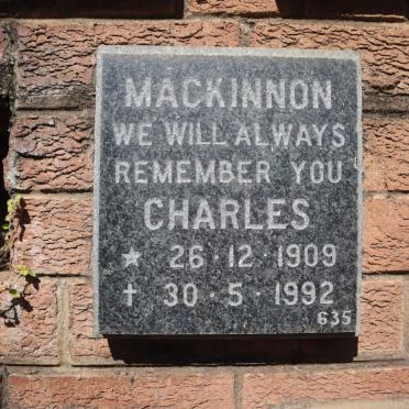 MACKINNON Charles 1909-1992