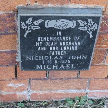 MICHAEL Nicholas John -1975