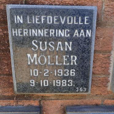 MOLLER Susan 1936-1983