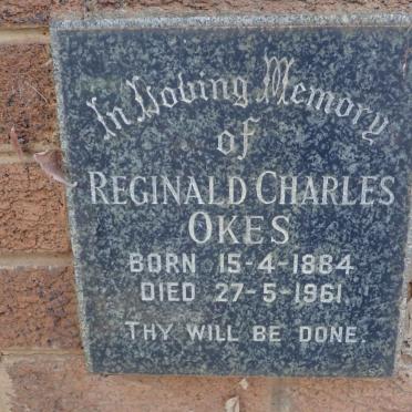 OKES Reginald Charles 1884-1961