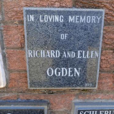 OGDEN Richard &amp; Ellen