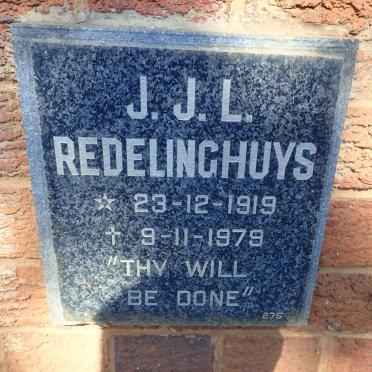 REDELINGHUYS J.J.L 1919-1979
