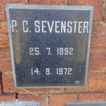 SEVENSTER P.G. 1892-1972