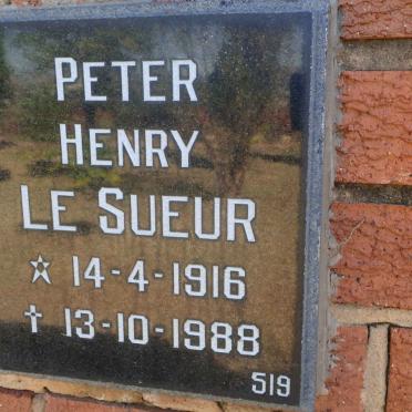 SEUER Peter Henry, le 1916-1988