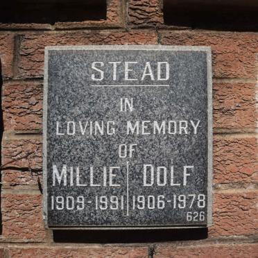 STEAD Dolf 1906-1978 &amp; Millie 1909-1991