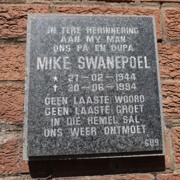 SWANEPOEL Mike 1944-1994