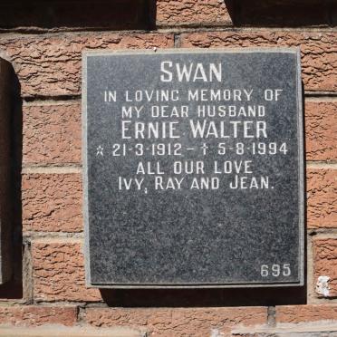 SWAN Ernie Walter 1912-1994