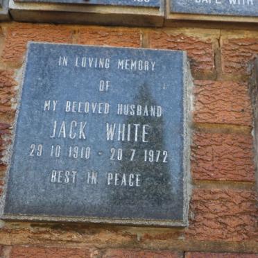 WHITE Jack 1910-1972