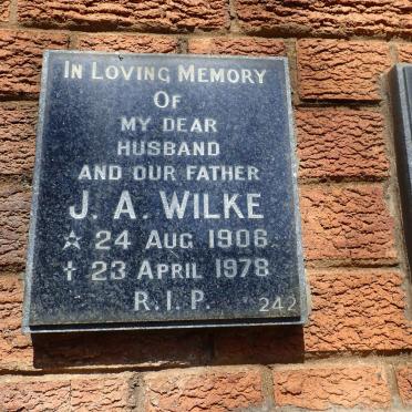 WILKE J.A. 1906-1978