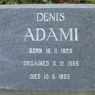 ADAMI Denis 1928-1985