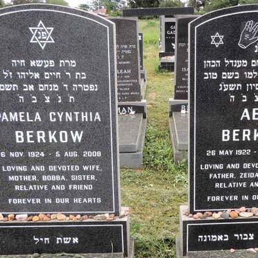 BERKOW Abe 1922-2013 & Pamela Cynthia 1924-2008
