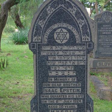 EPSTEIN Isaac -1924
