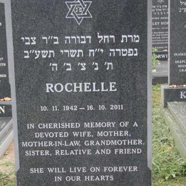 KARP Rochelle 1942-2011