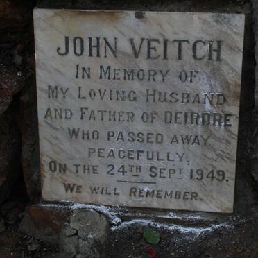 VEITCH John -1949