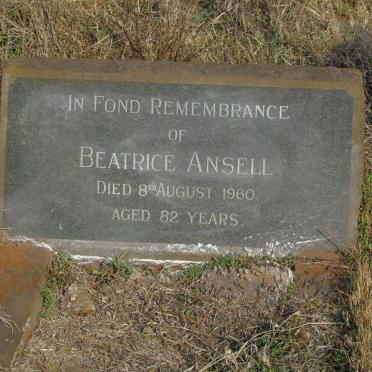 ANSELL Beatrice -1960