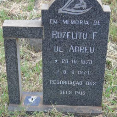 ABREU Rozelito F., de 1973-1974