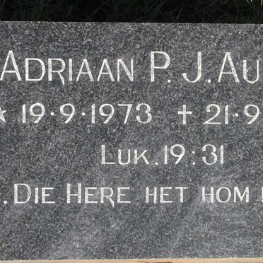 AURET Adriaan P.J. 1973-1973