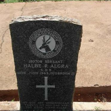 ALGRA Halbe R. -1943