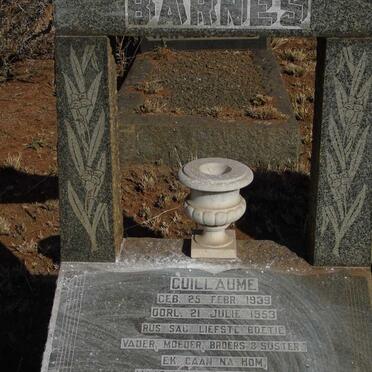 BARNES Guillaume 1939-1953