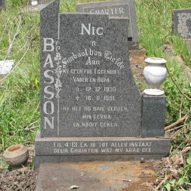 BASSON Nic 1933-1991