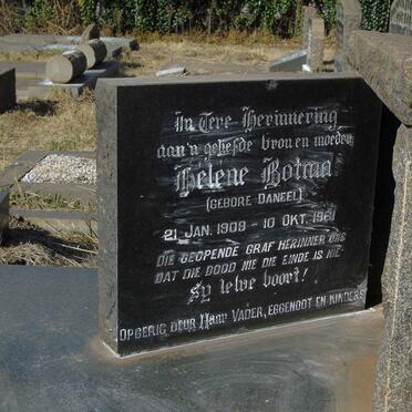 BOTMA Helene nee DANEEL 1909-1961