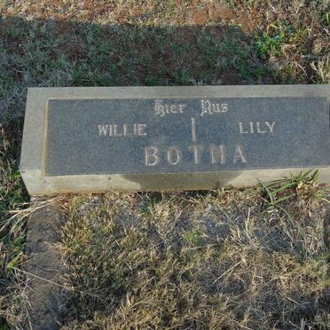 BOTHA Willie &amp; Lily
