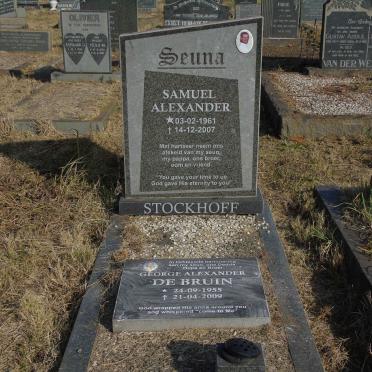 BRUIN George Alexander, de 1955-2009 :: STOCKHOFF Samuel Alexander 1961-2007