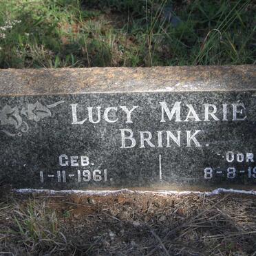 BRINK Lucy Marie 1961-1962