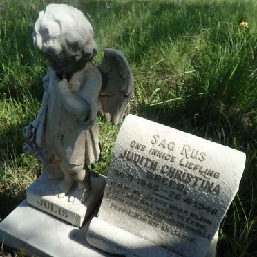 BREED Judith Christina 1945-1948