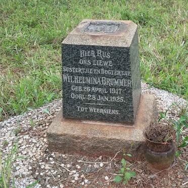 BRUMMER Wilhelmina 1917-1925