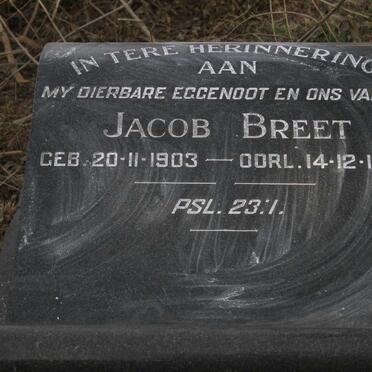 BREET Jacob 1903-1955