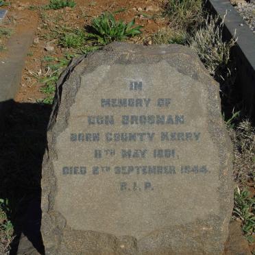 BROSNAN Don 1861-1944