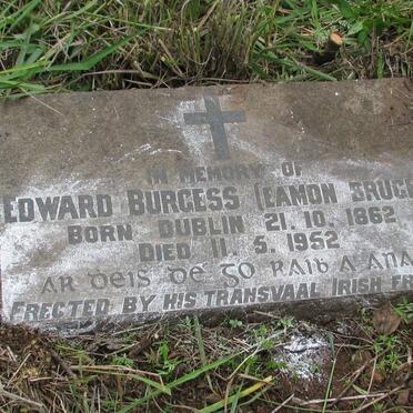 BURGESS Edward 1862-1952