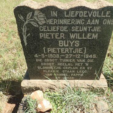 BUYS Pieter Willem 1938-1945