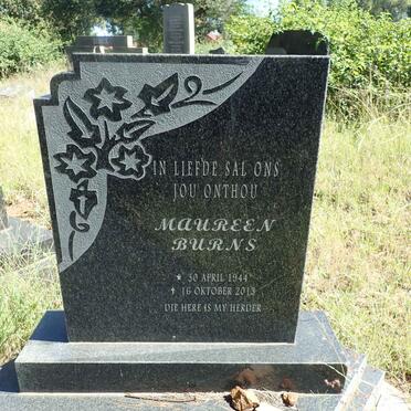 BURNS Maureen 1944-2013