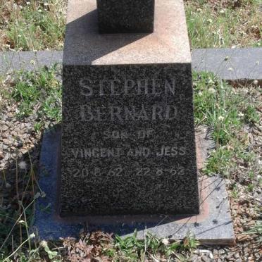 BERNARD Stephen 1962-1962