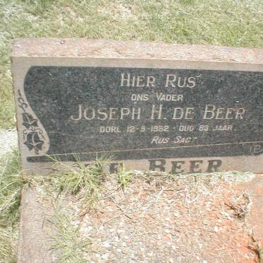 BEER Joseph H., de 1869-1952