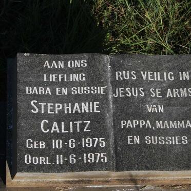 CALITZ Stephanie 1975-1975