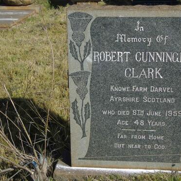 CLARK Robert Cunningham -1959