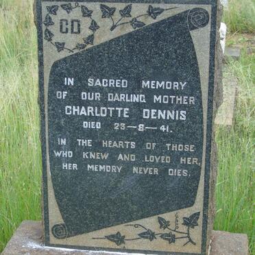 DENNIS Charlotte -1941