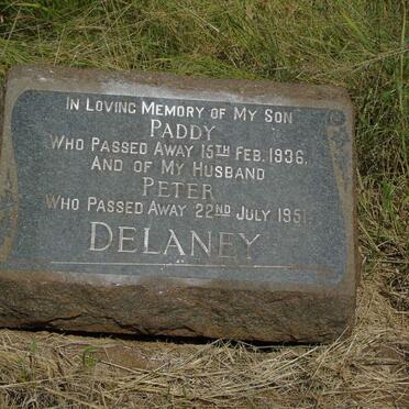 DELANEY Paddy -1936 :: DELAYNEY Peter -1951
