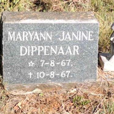DIPPENAAR Maryann Janine 1967-1967