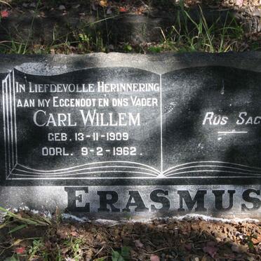 ERASMUS Carl Willem 1909-1962