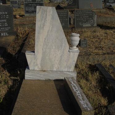 ESTERHUYSE Catharina Elizabeth 1912-1981